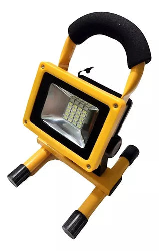 Foco Reflector Portátil LED 100W con Baliza