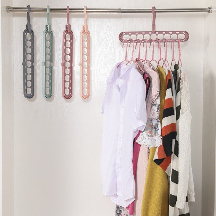 Colgador Organizador de Ropa 9 en 1