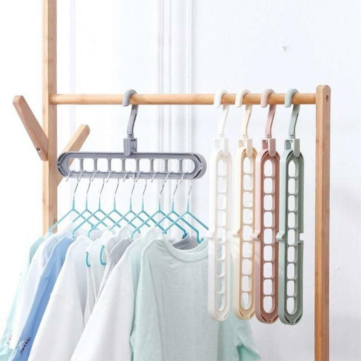 Colgador Organizador de Ropa 9 en 1
